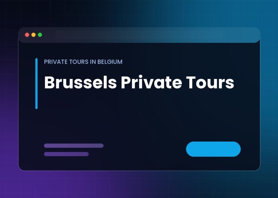 Brussels Private Tours website project
