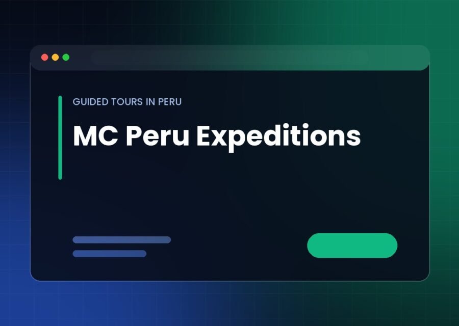 MC Peru Expeditions website project