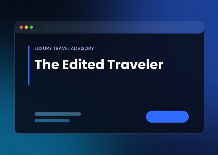 The Edited Traveler website project