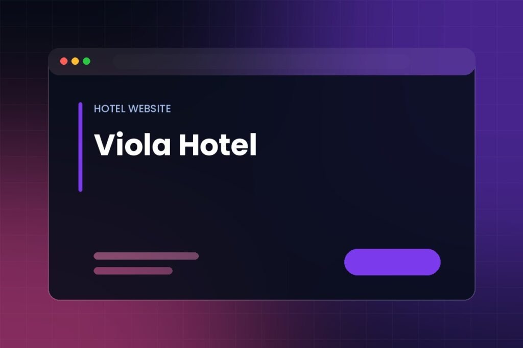 Viola Hotel website project